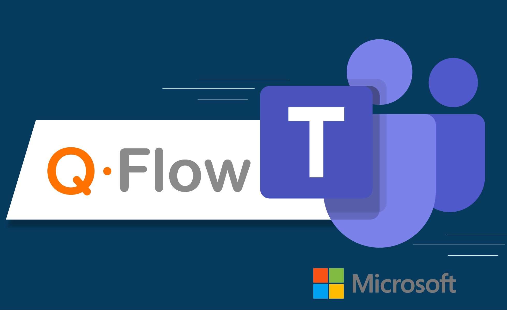 Q-Flow Microsoft Teams Integration | Q-nomy
